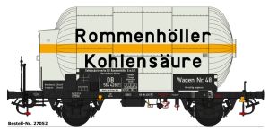 Druckgas-Kesselwagen Rommenh�ller DB Ep. IIIb NEM - Steiner Modellwerke 27052N Spur 1